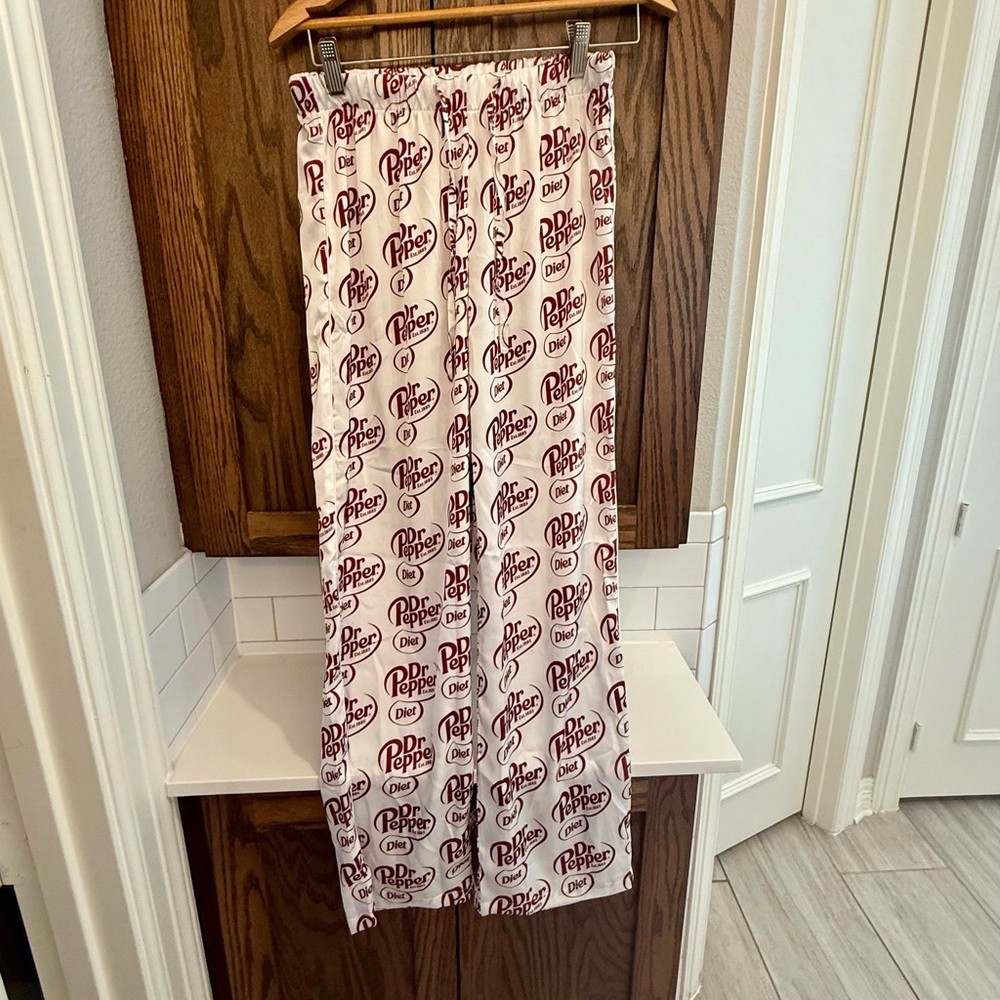Diet Dr Pepper Logo Pajama Pants